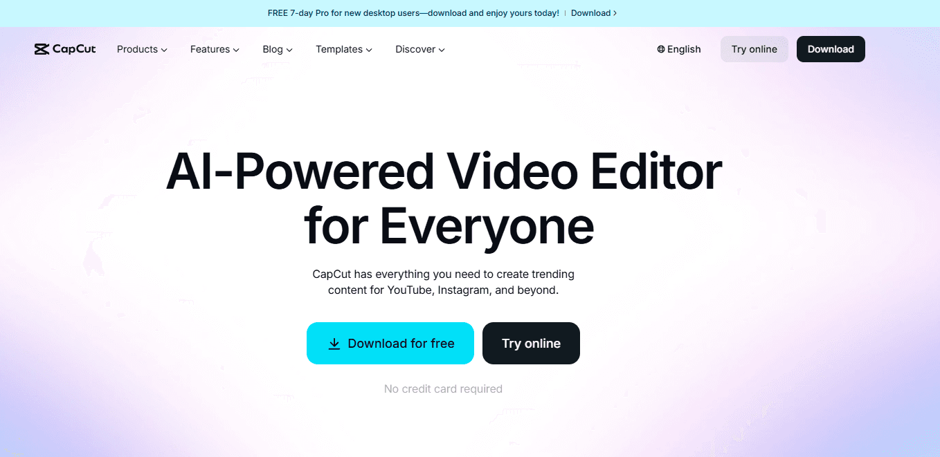Is a video marketing software for quick, AI-powered content creation.
