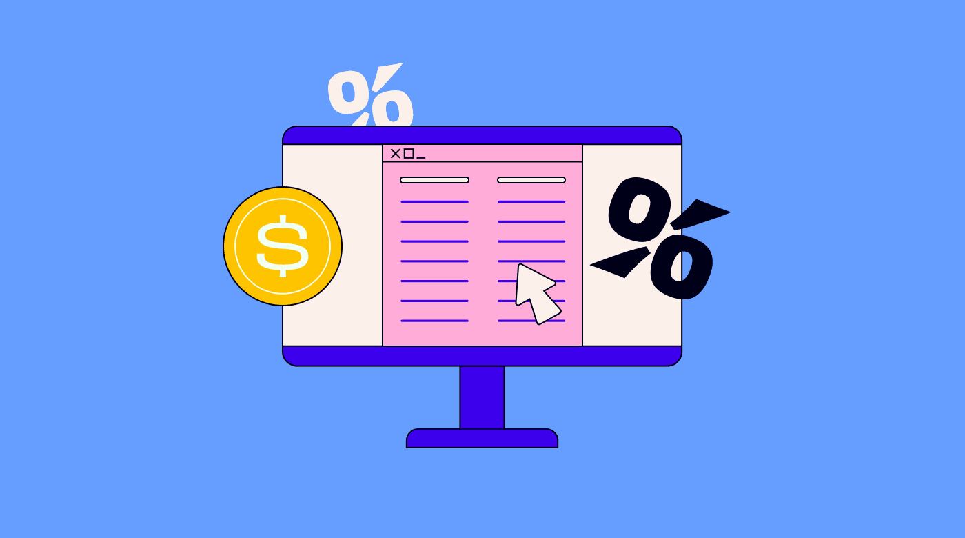 A graphic about marketing budget templates