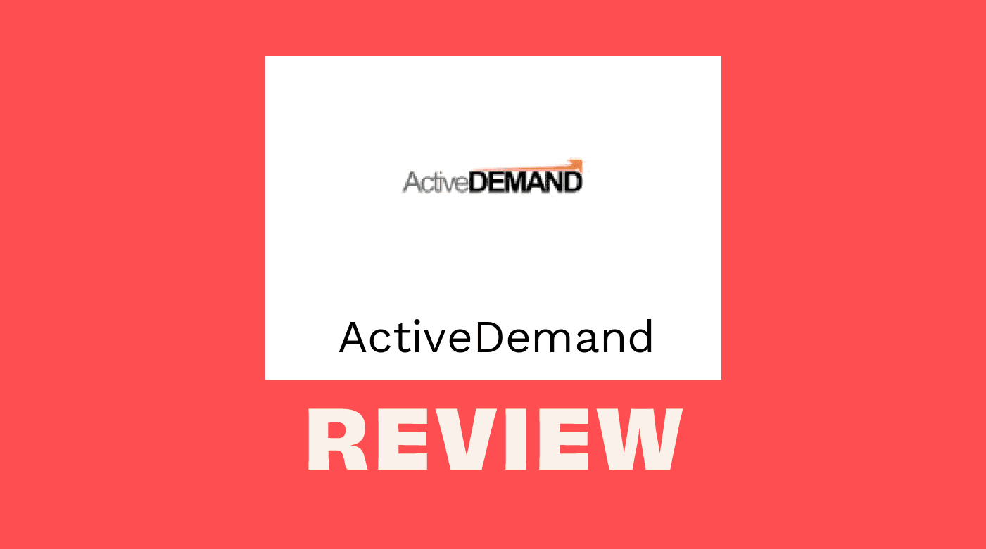 Activedemand Product Review
