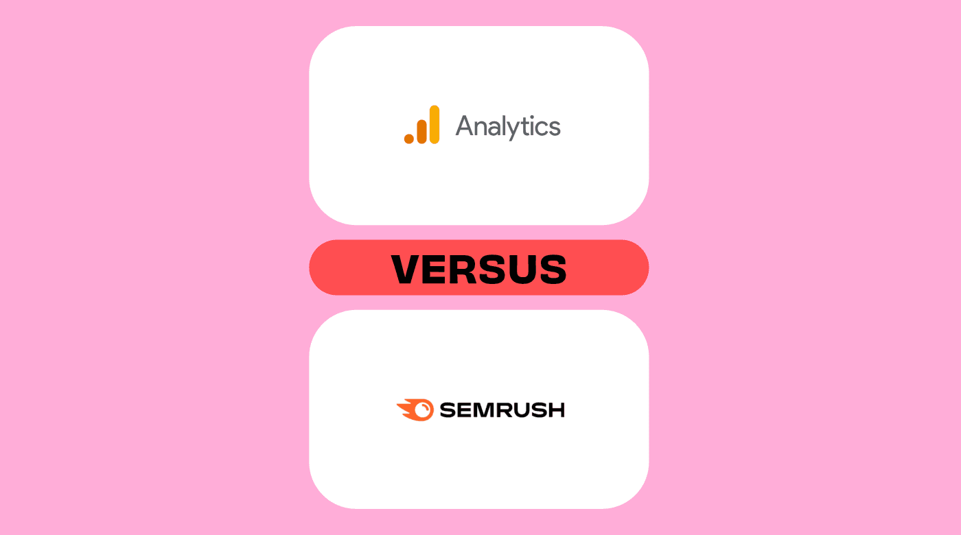 Google analytics Versus Semrush 08426