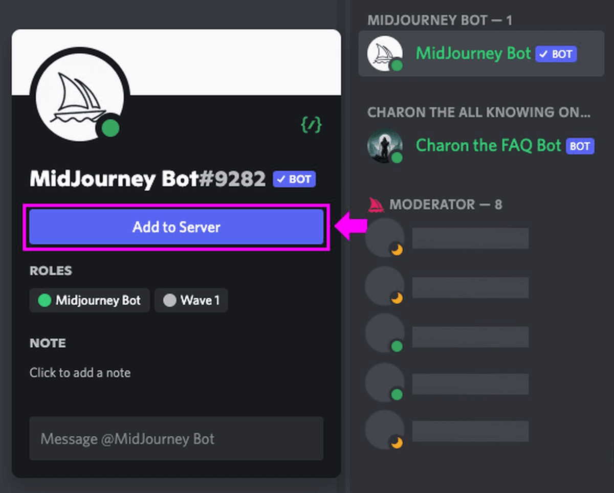 Midjourney screenshot