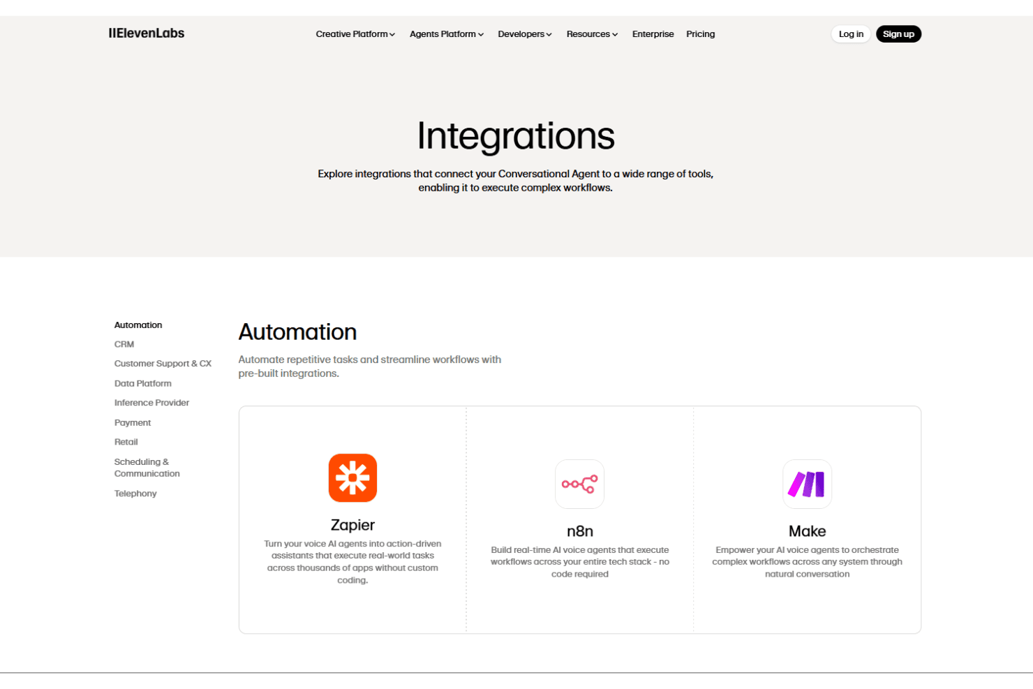 ElevenLabs screenshot