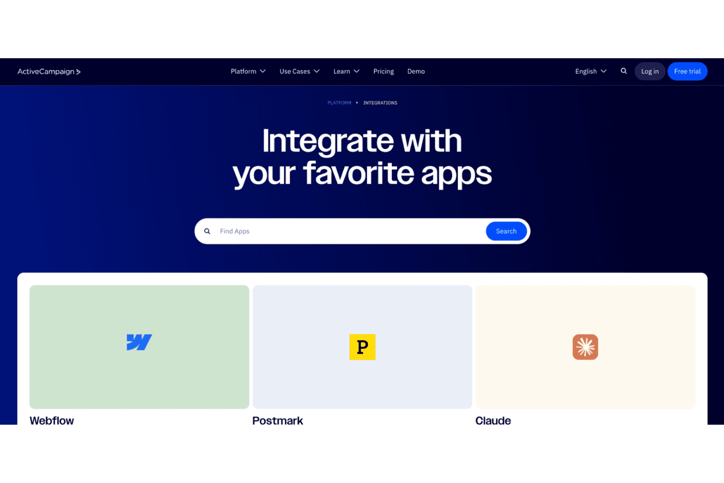 ActiveCampaign screenshot