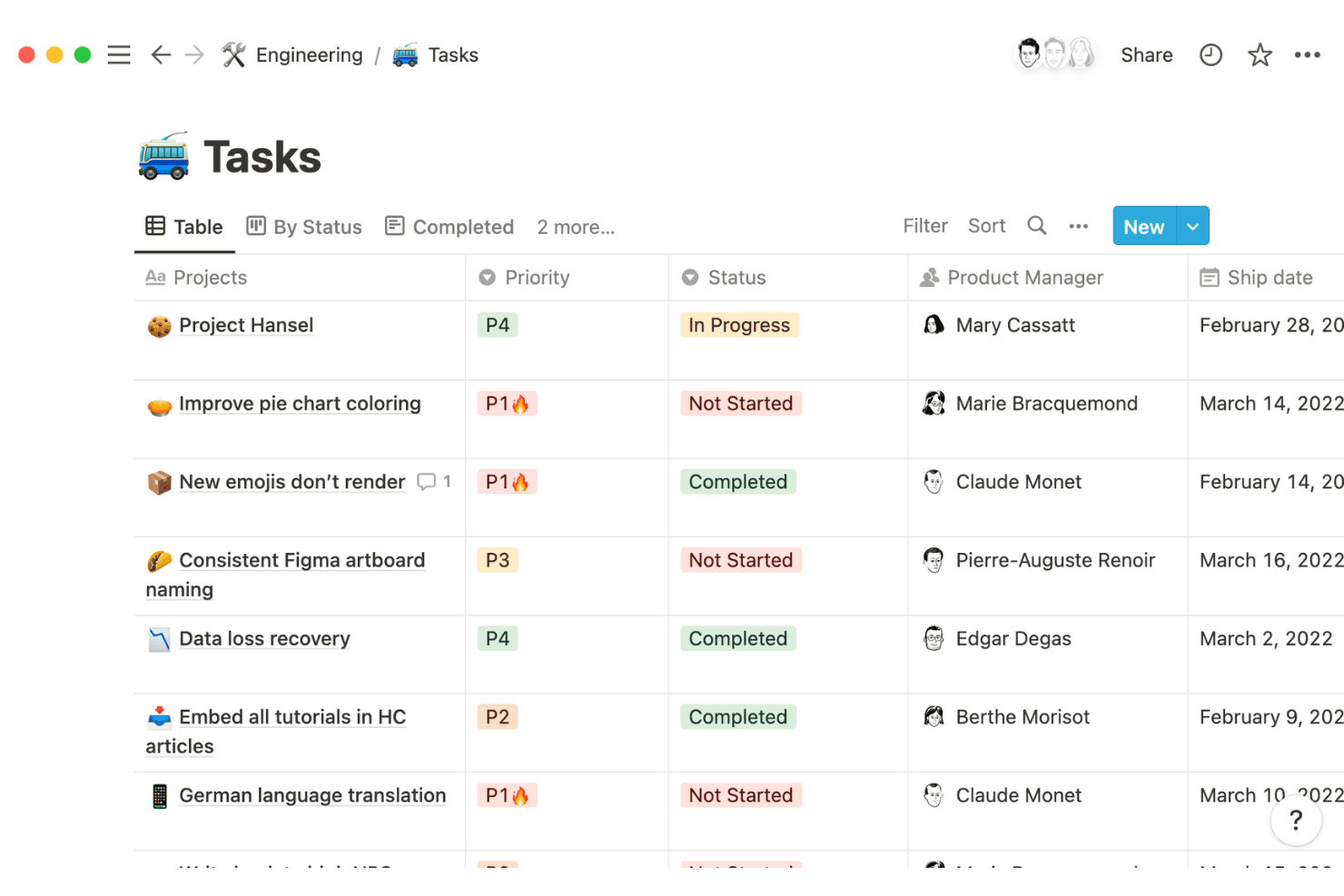 Notion screenshot