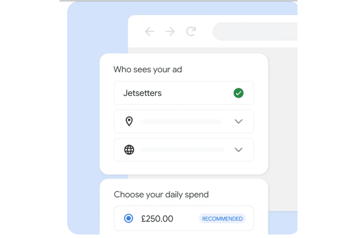 Google Ads screenshot