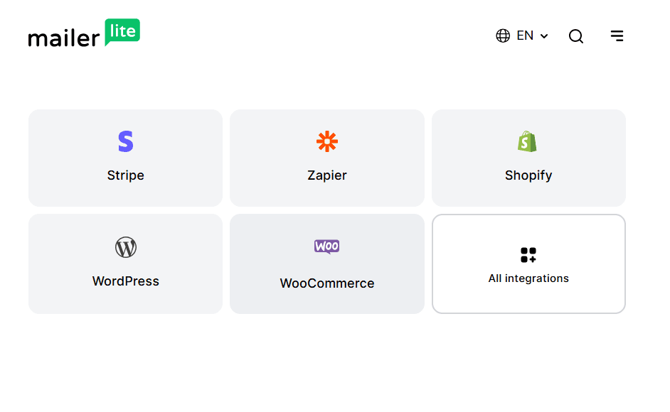 MailerLite screenshot