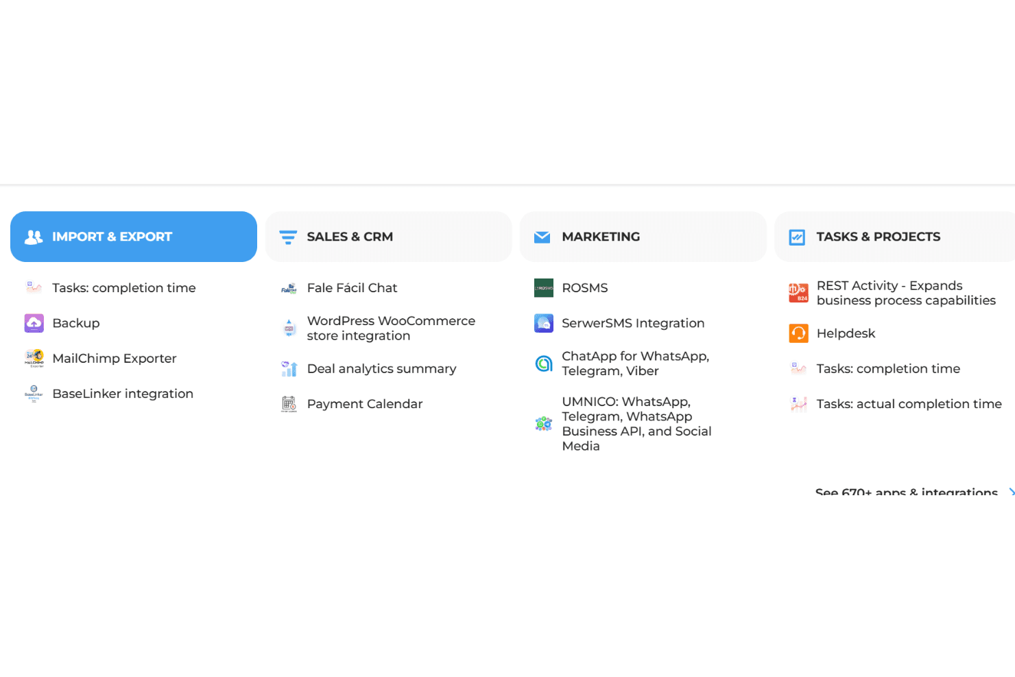 Bitrix24 screenshot