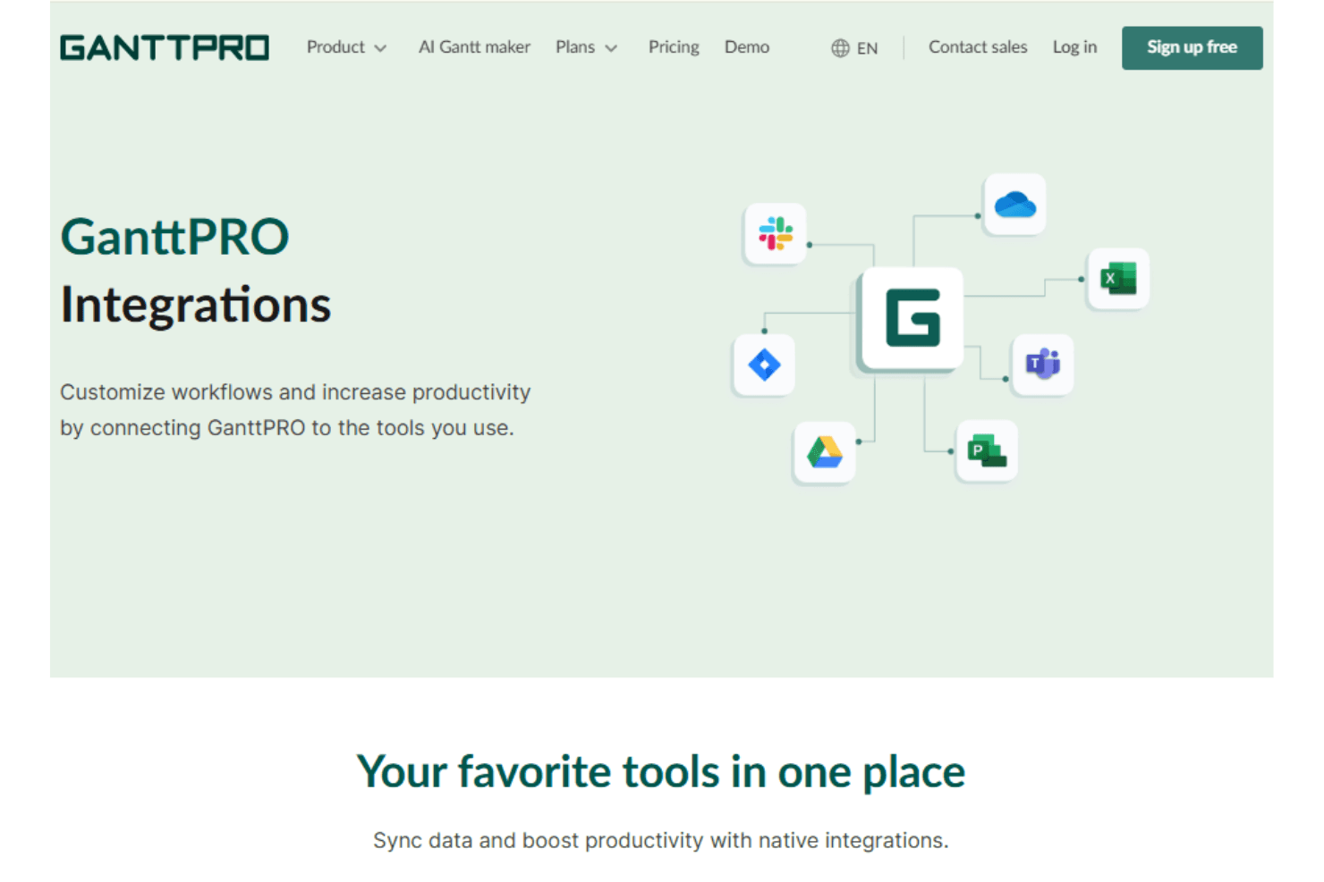 GanttPRO screenshot
