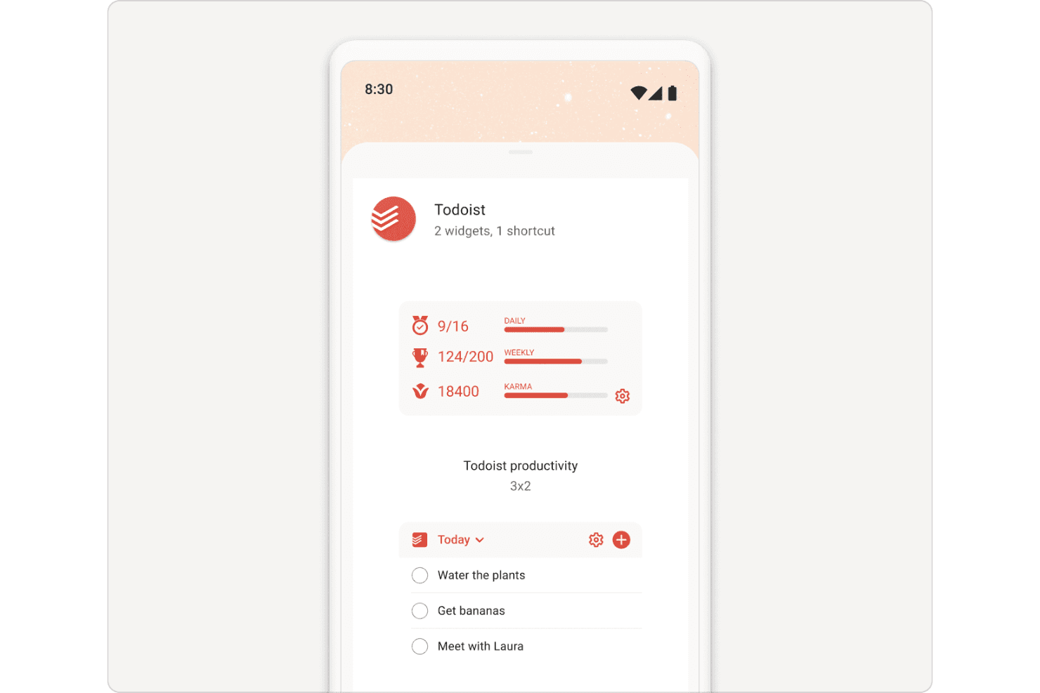 Todoist screenshot