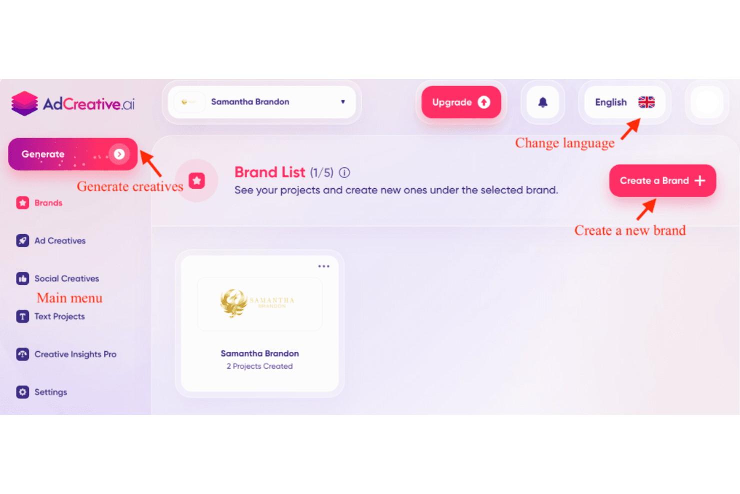 AdCreative.ai screenshot