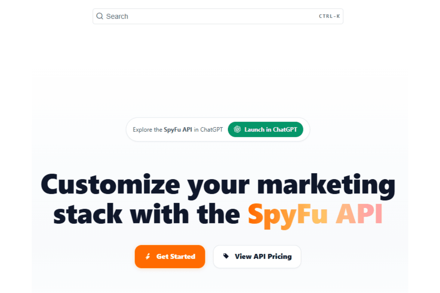 SpyFu screenshot