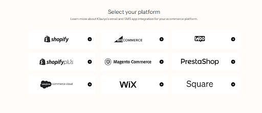 Klaviyo screenshot