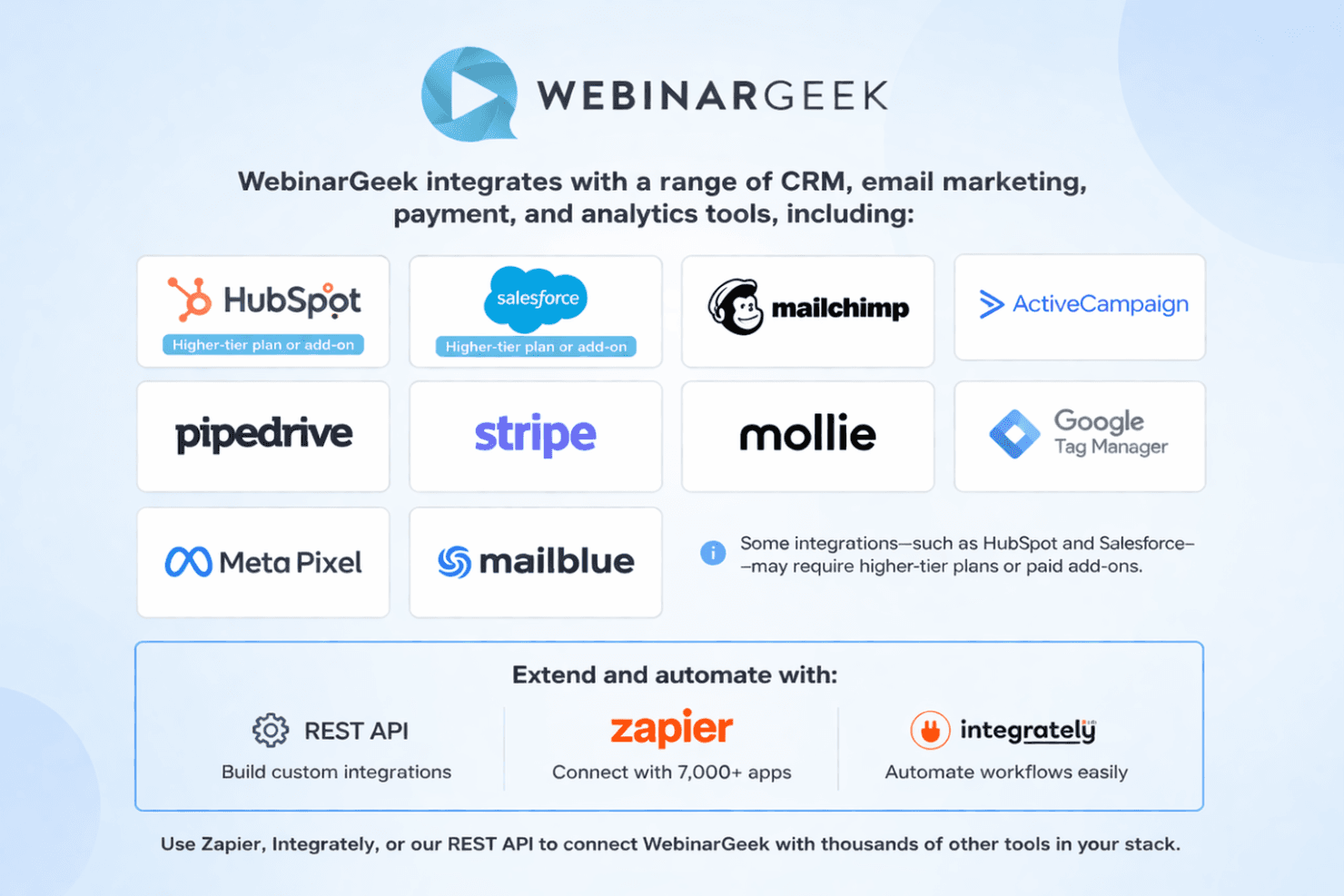 WebinarGeek screenshot