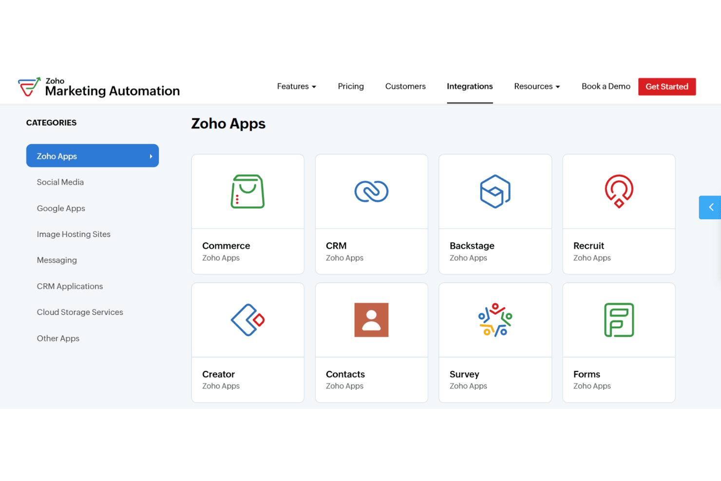 Zoho Marketing Plus screenshot
