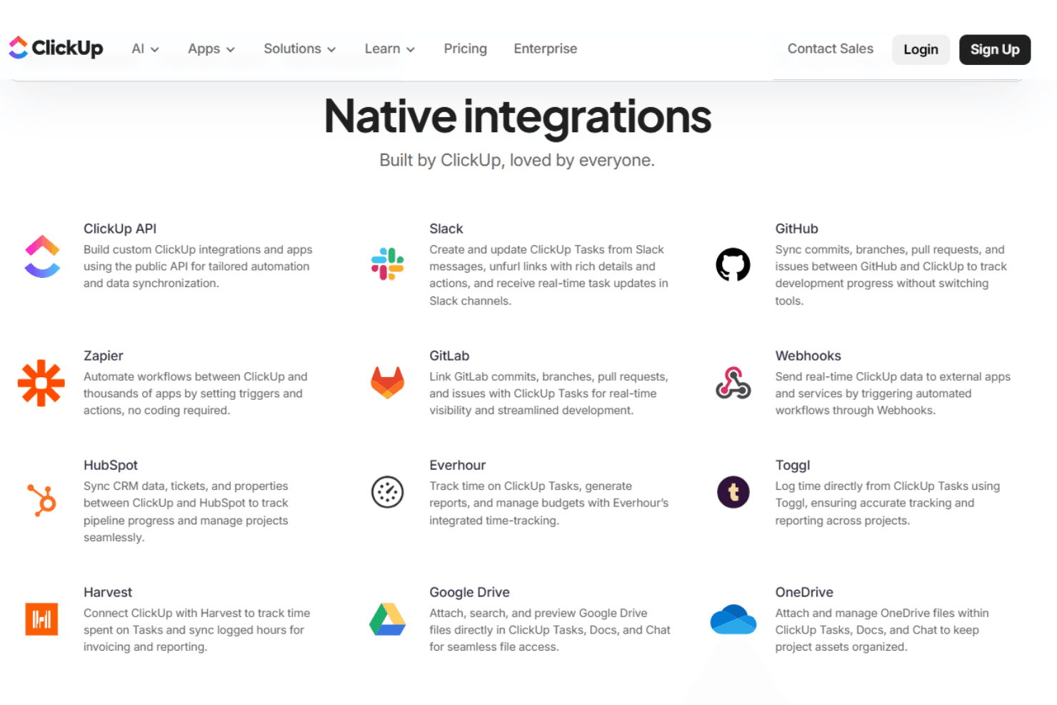ClickUp screenshot