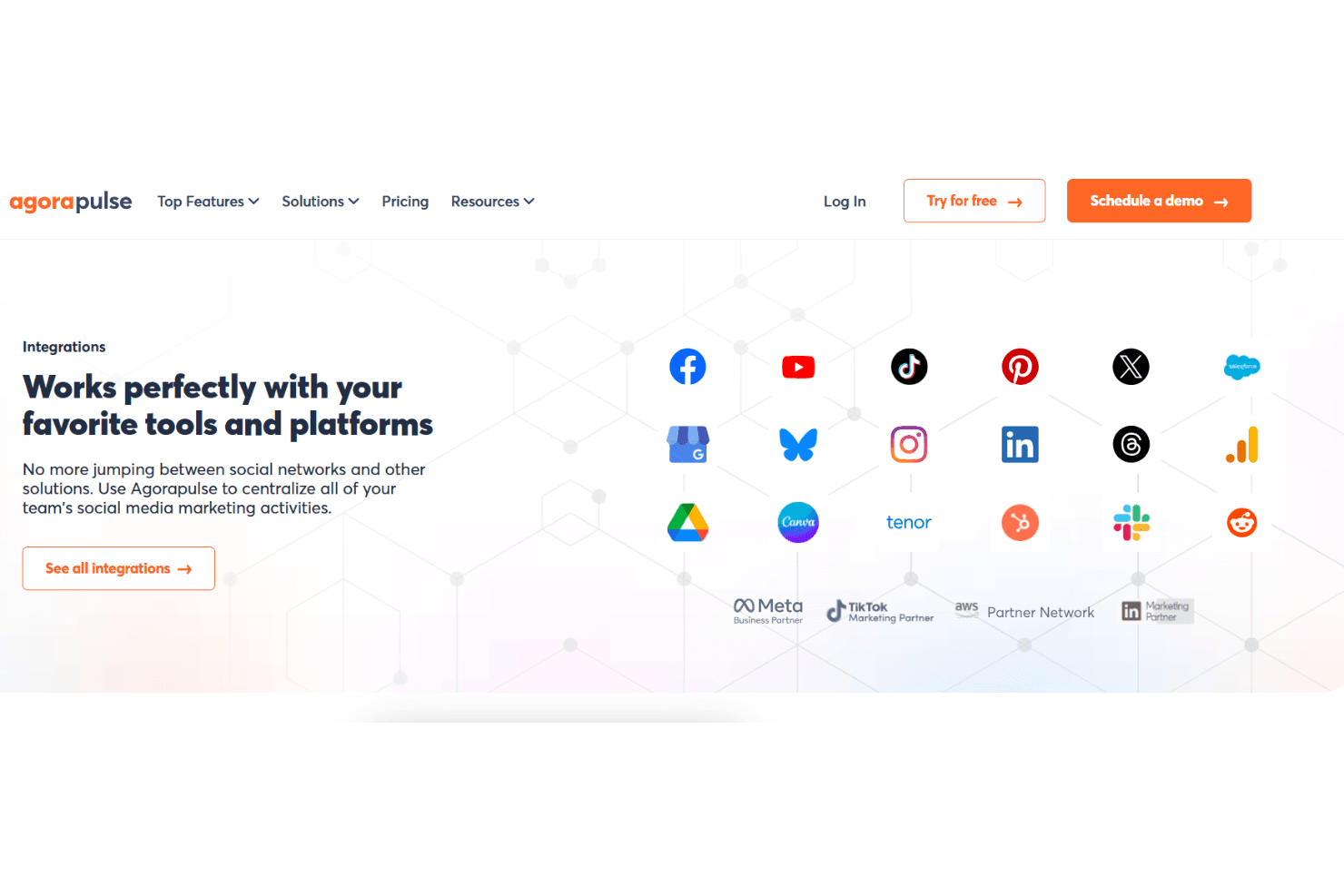 Agorapulse screenshot