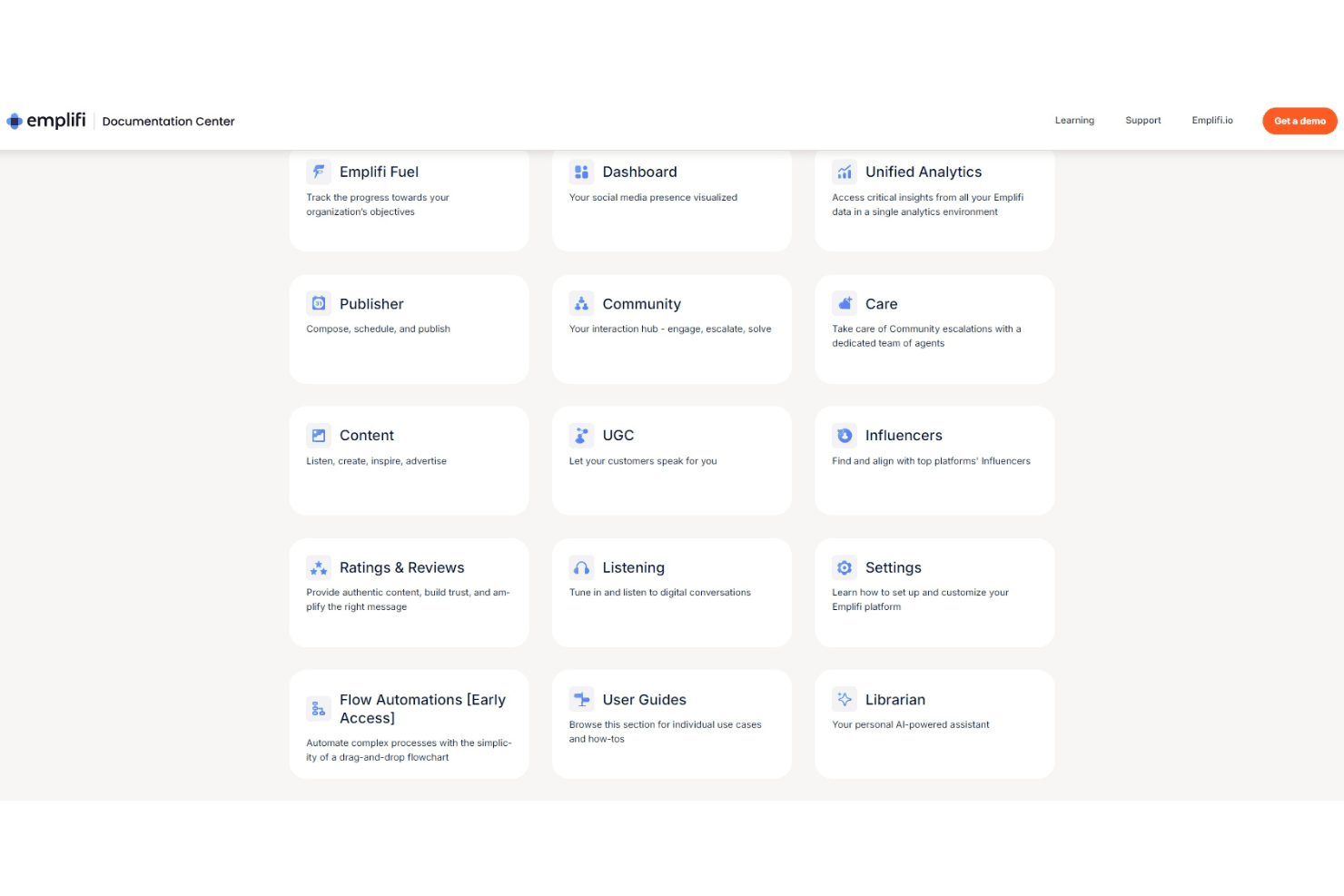 Emplifi screenshot