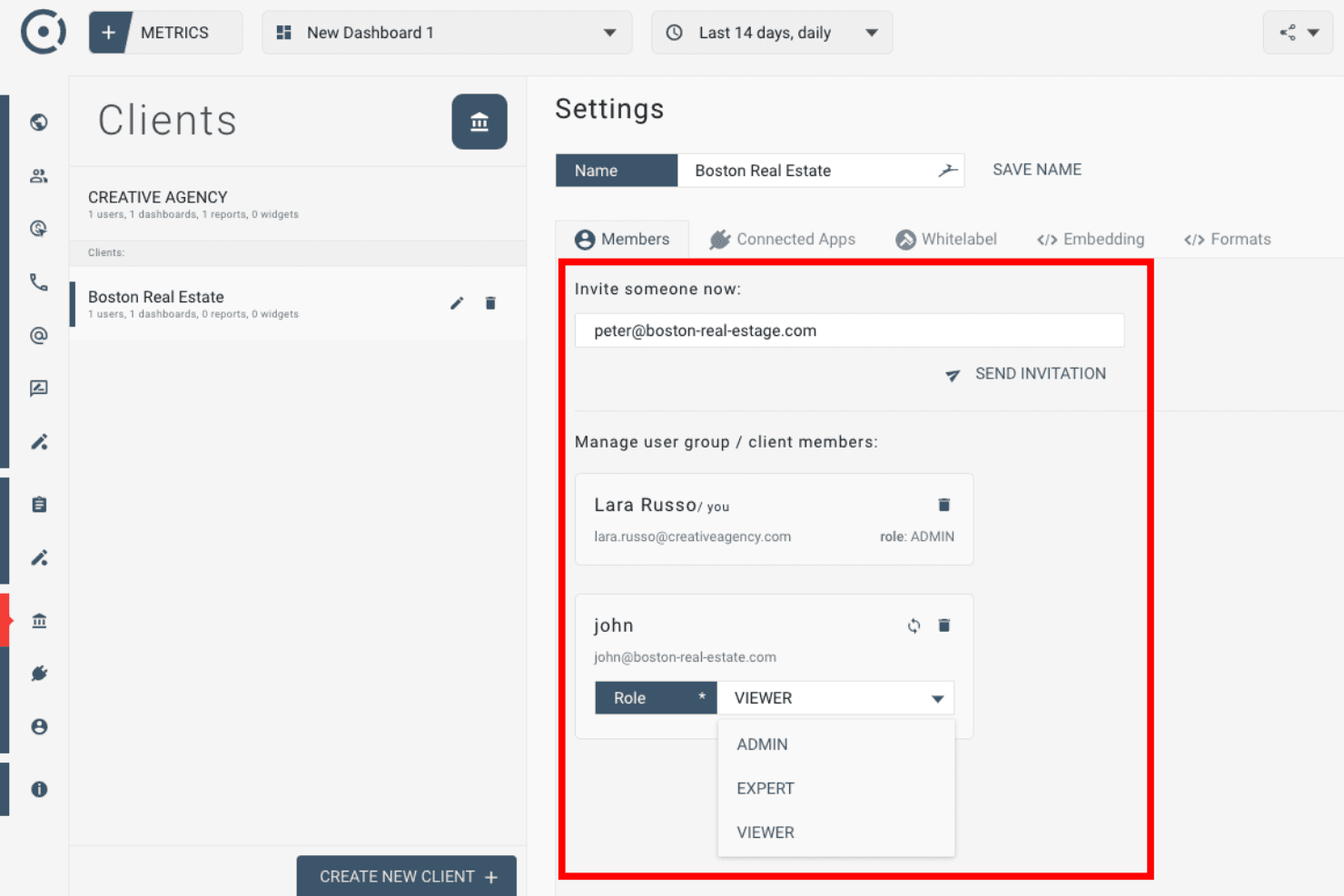 Octoboard screenshot