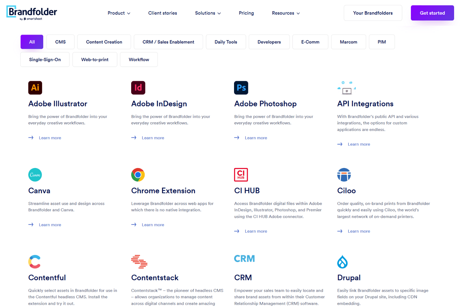 Brandfolder screenshot