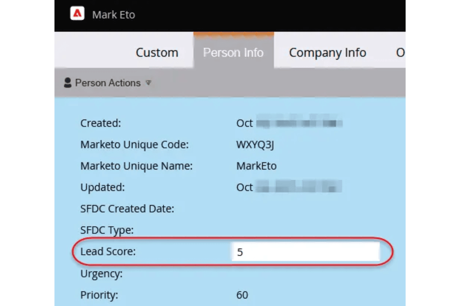 Adobe Marketo Engage screenshot