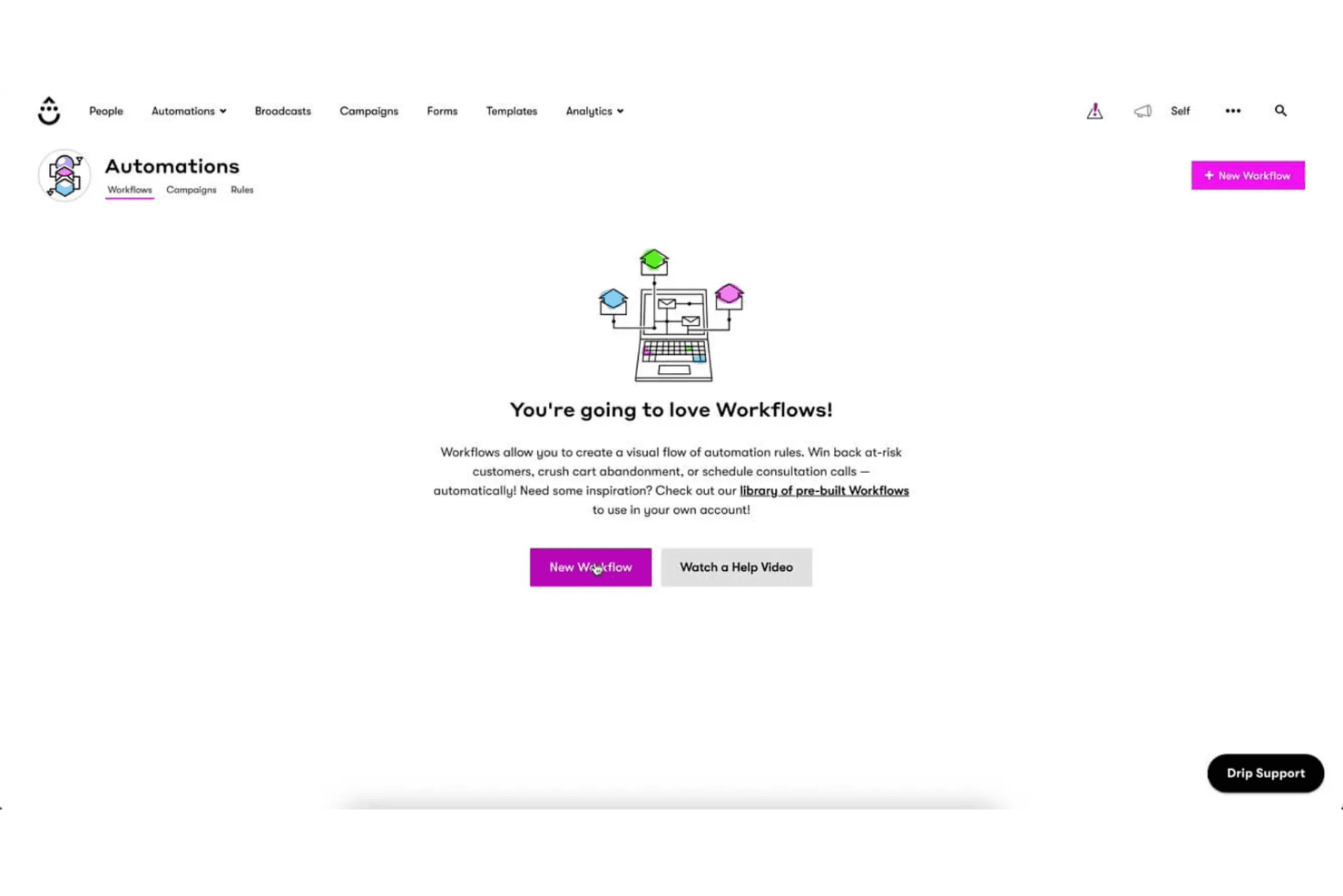 Drip screenshot