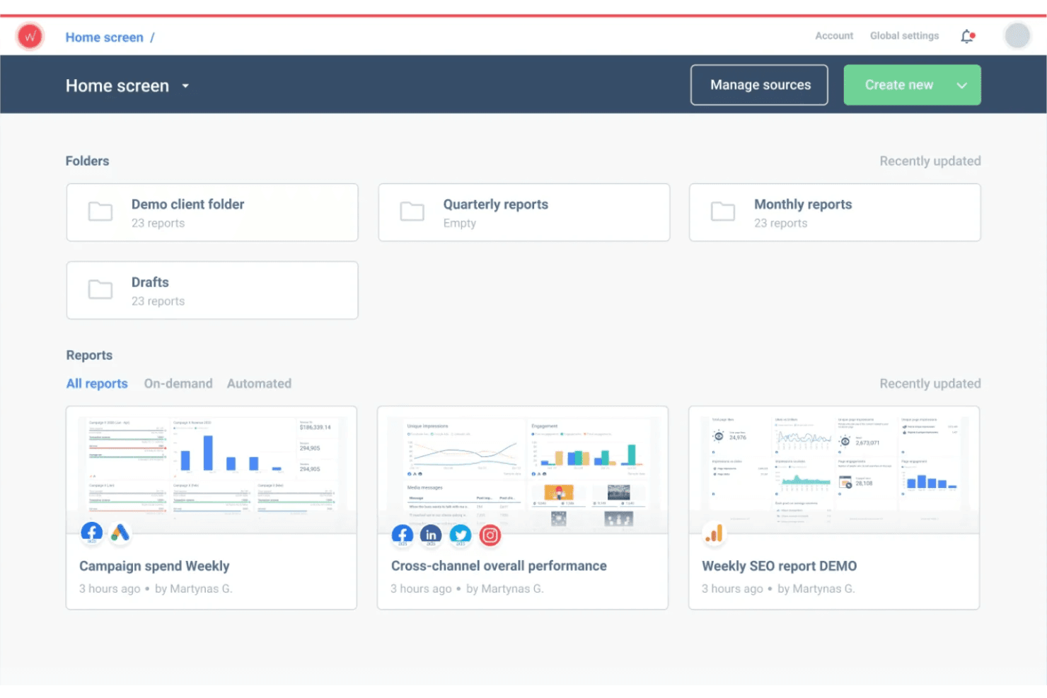 Whatagraph delivers fast, visual reporting with easy setup and integrations.