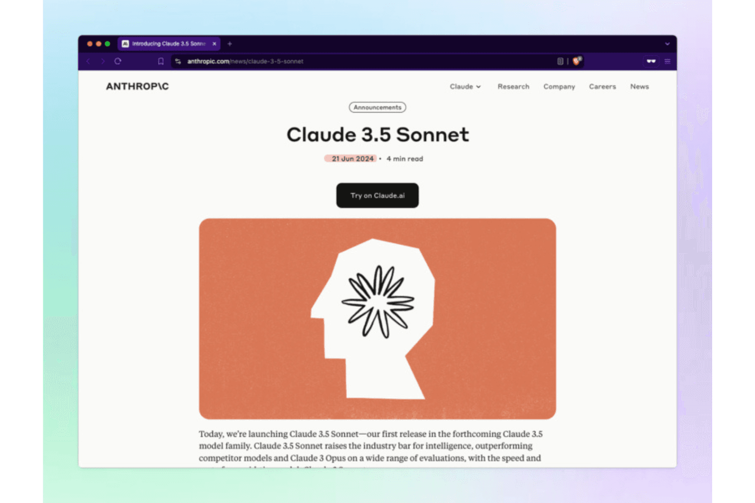 Claude generates high-quality text using advanced AI language models.