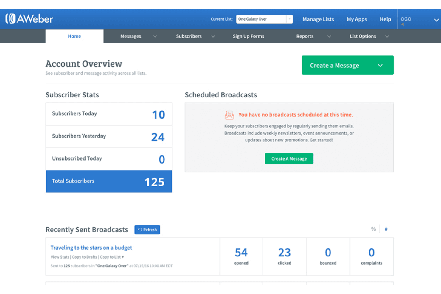 Email marketing software for creating campaigns, automating emails, and managing subscribers.