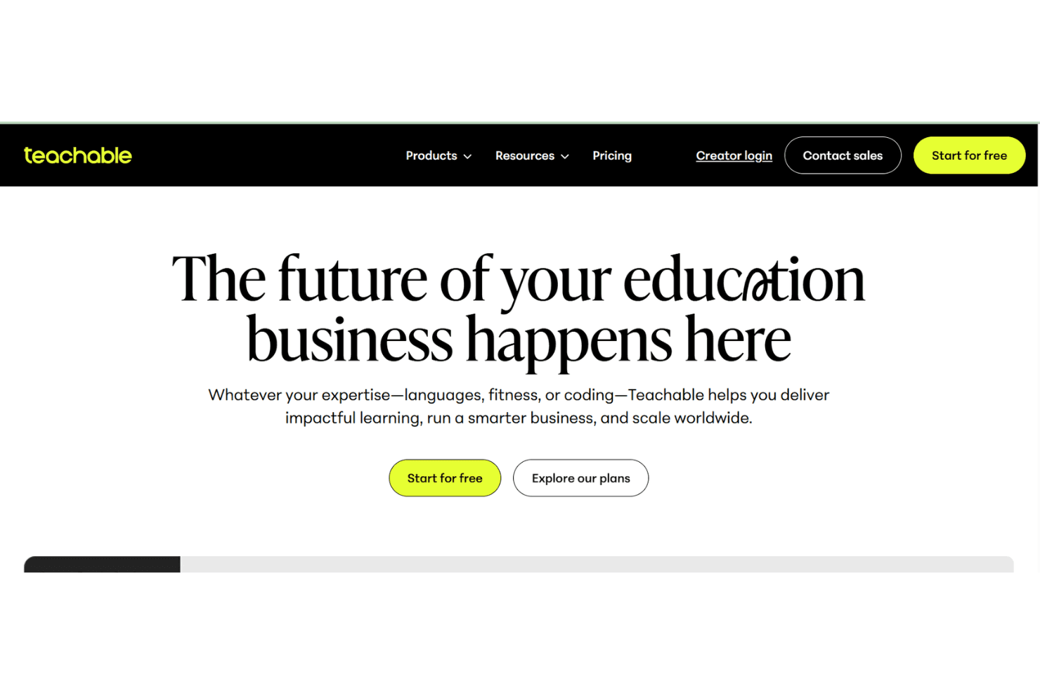 Teachable helps you create, manage, and sell online courses and memberships.