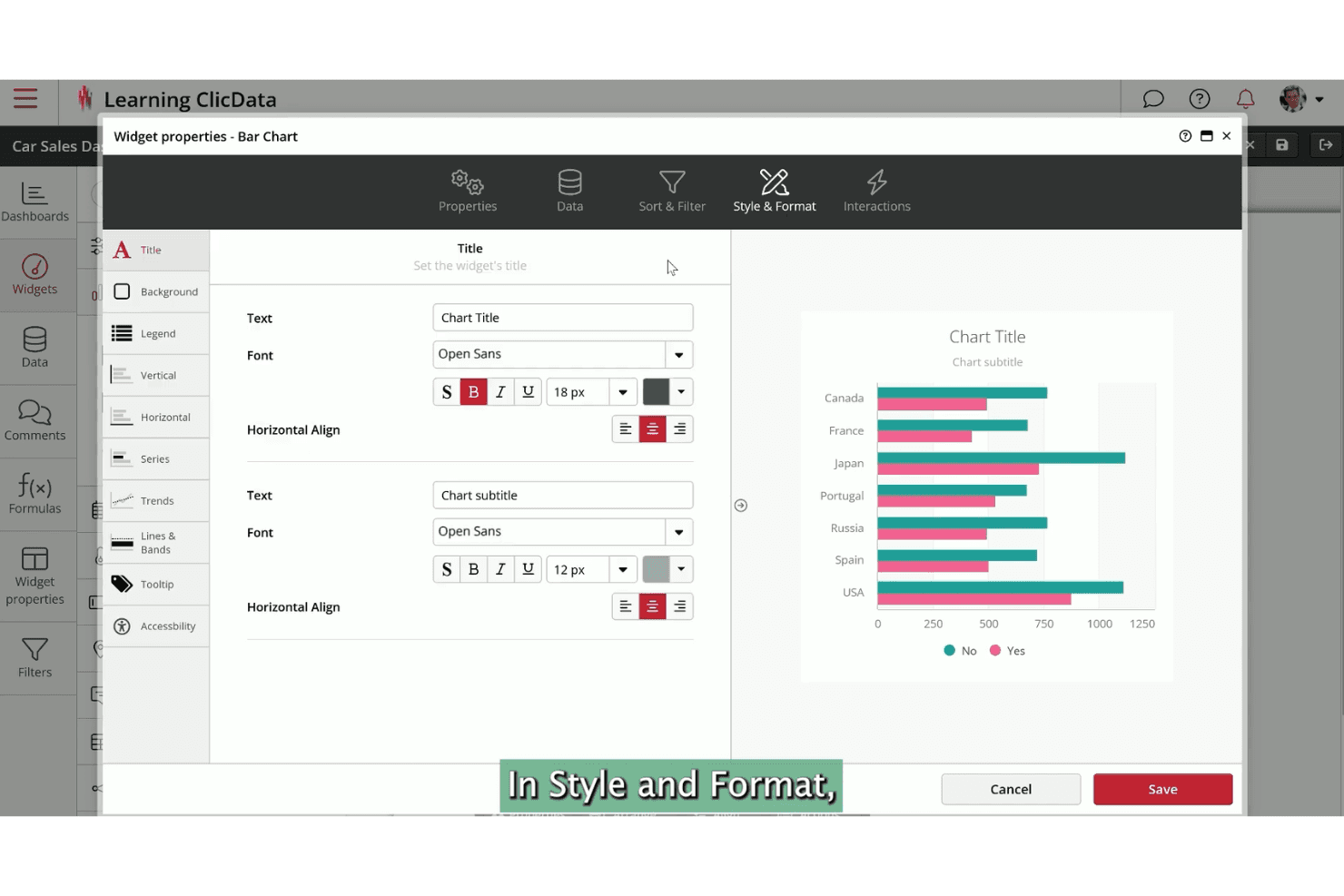 ClicData centralizes data with flexible dashboards for multi-channel insights.