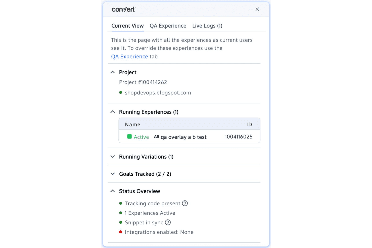 Convert Experiences flicker-free testing for reliable results.