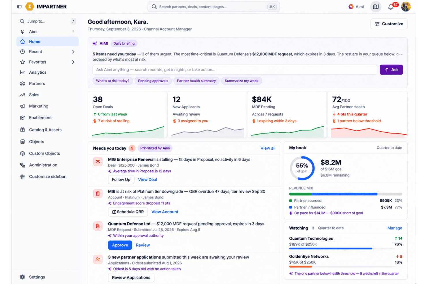 Impartner centralizes local partner marketing, campaigns, leads, and reporting.