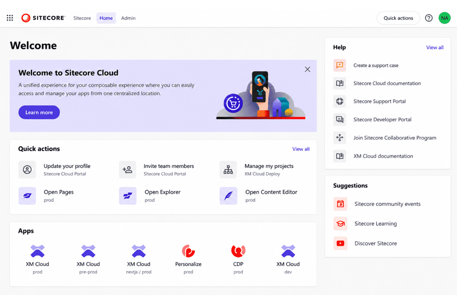 Sitecore centralizes enterprise content management, personalization, and digital experiences.