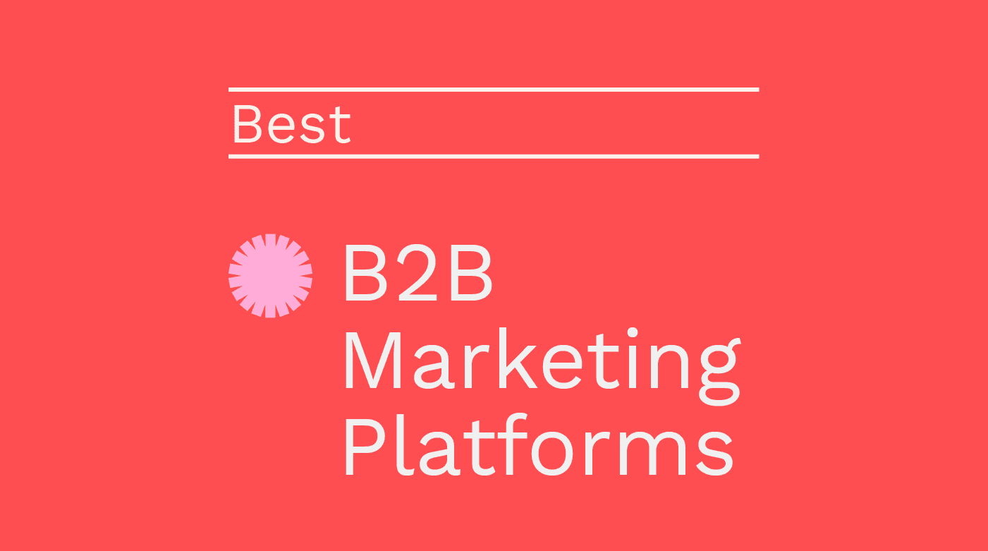 b2b marketing platform featured image