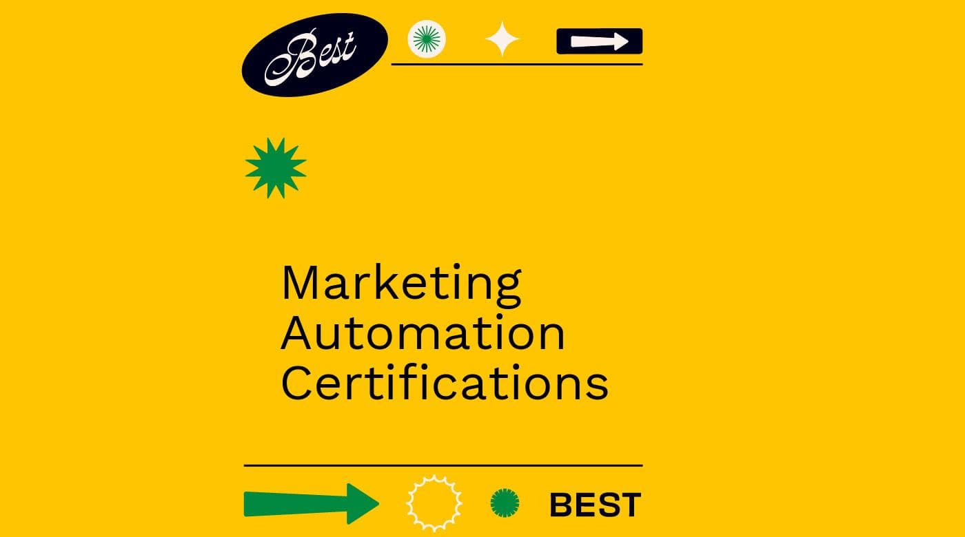 Marketing automation certifications generic best of