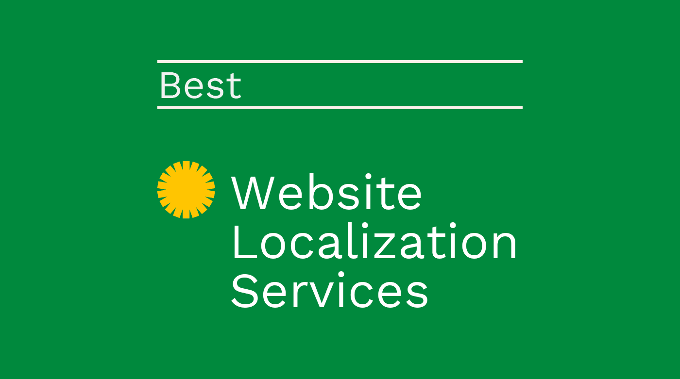 Website localization services best tools