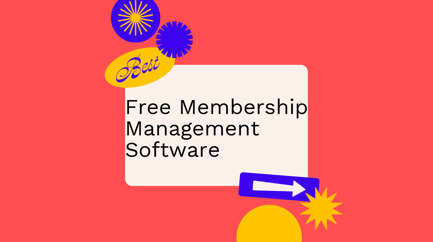 Free membership management software best tools 63642