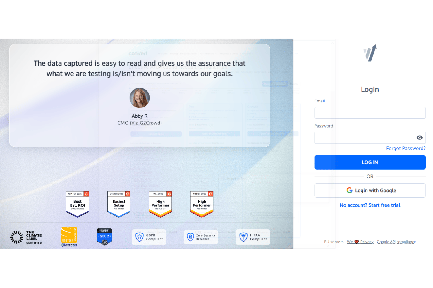 screenshot - Convert Experiences Review: Pros, Cons, Features and Pricing Explained