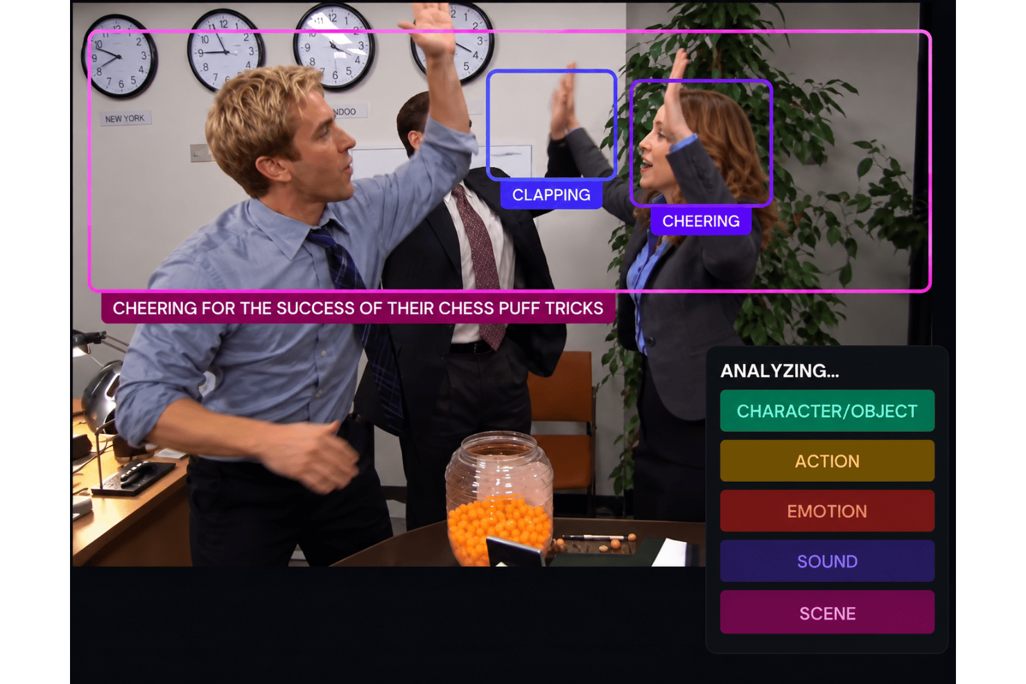 OpusClip ClipAnything with AI-powered video moment detection.
