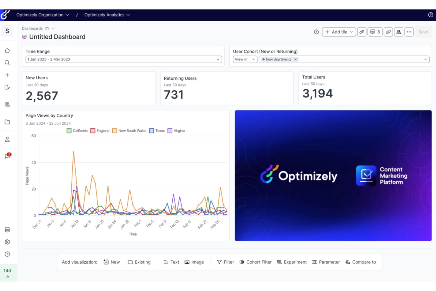 screenshot - Avis sur Optimizely 2026 : Avantages, Inconvénients, Fonctionnalités et Tarifs