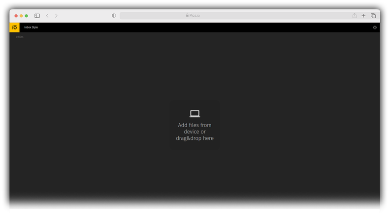 Pics.io Adds File Upload Requests In Inbox