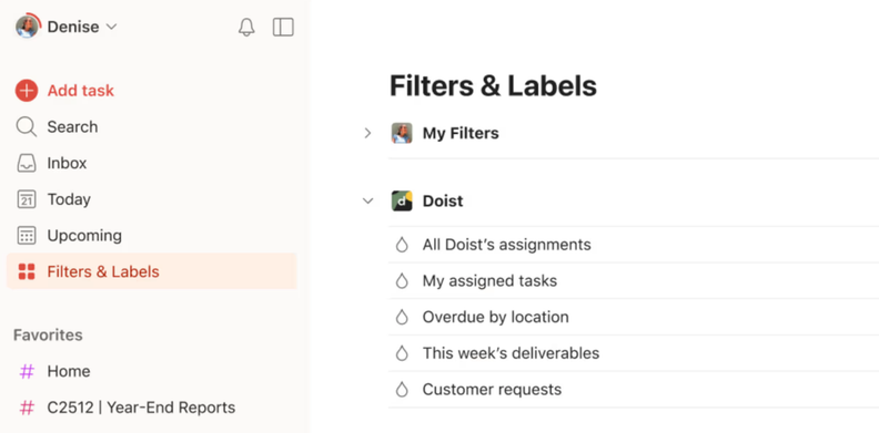 Todoist Adds Shared Team Filters and Mobile Team Access