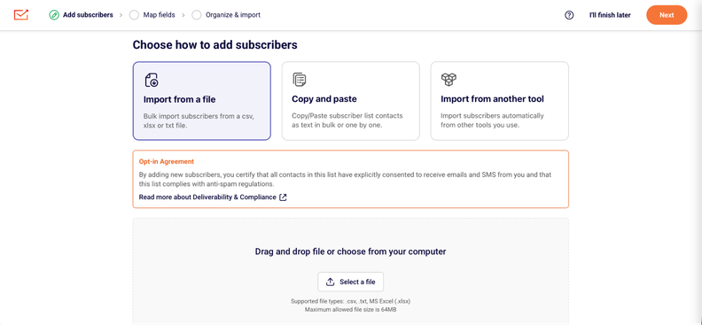 Sender Rebuilds Subscriber Import and Tracking