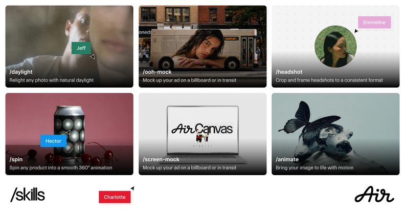 Air Adds Reusable AI Skills for Canvas Workflows