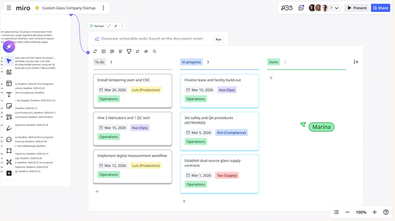 Miro Enhances AI Workflows and Tables for Task Planning