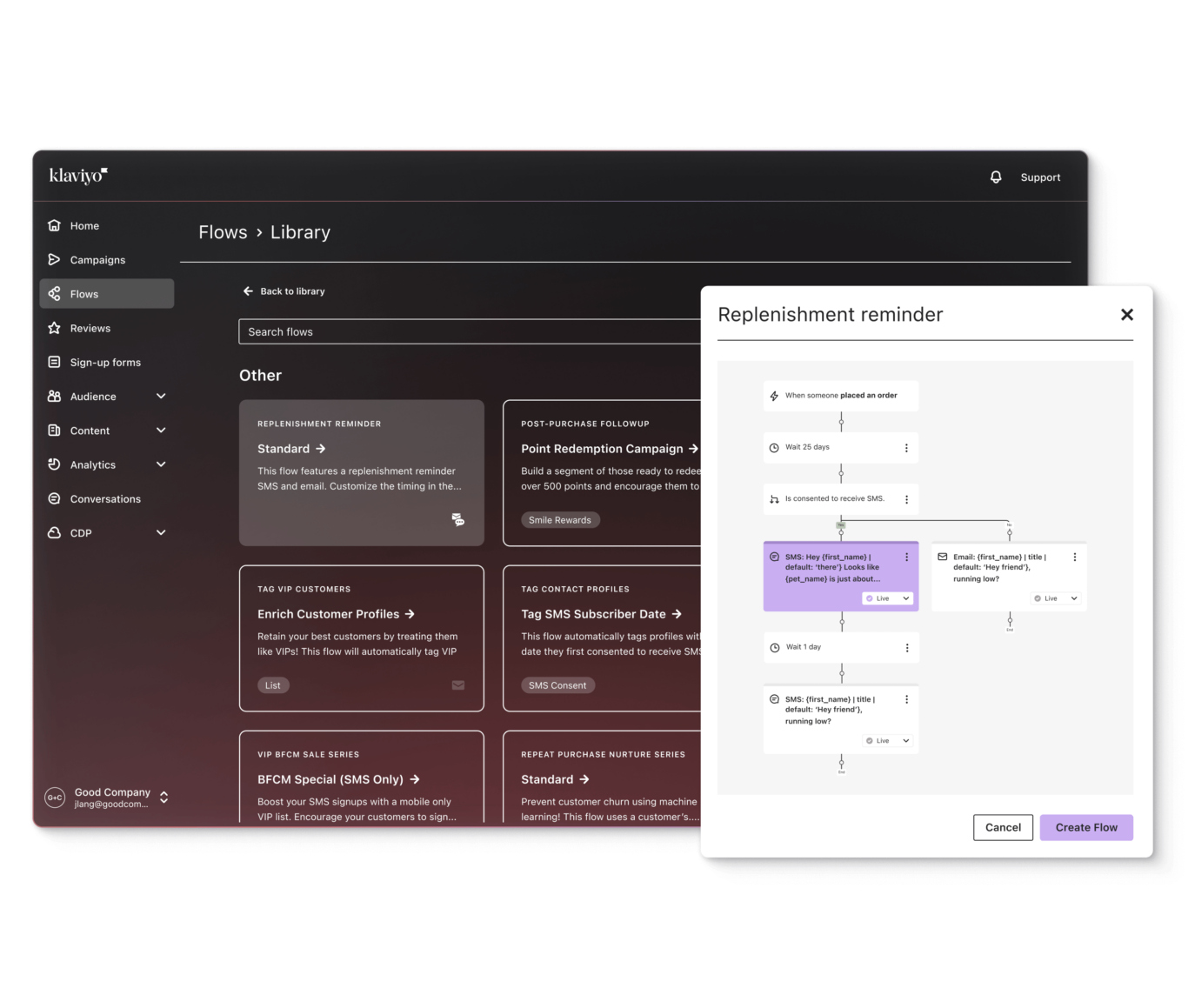 screenshot - Klaviyo Review: Pros, Cons, Features, and Pricing Explained