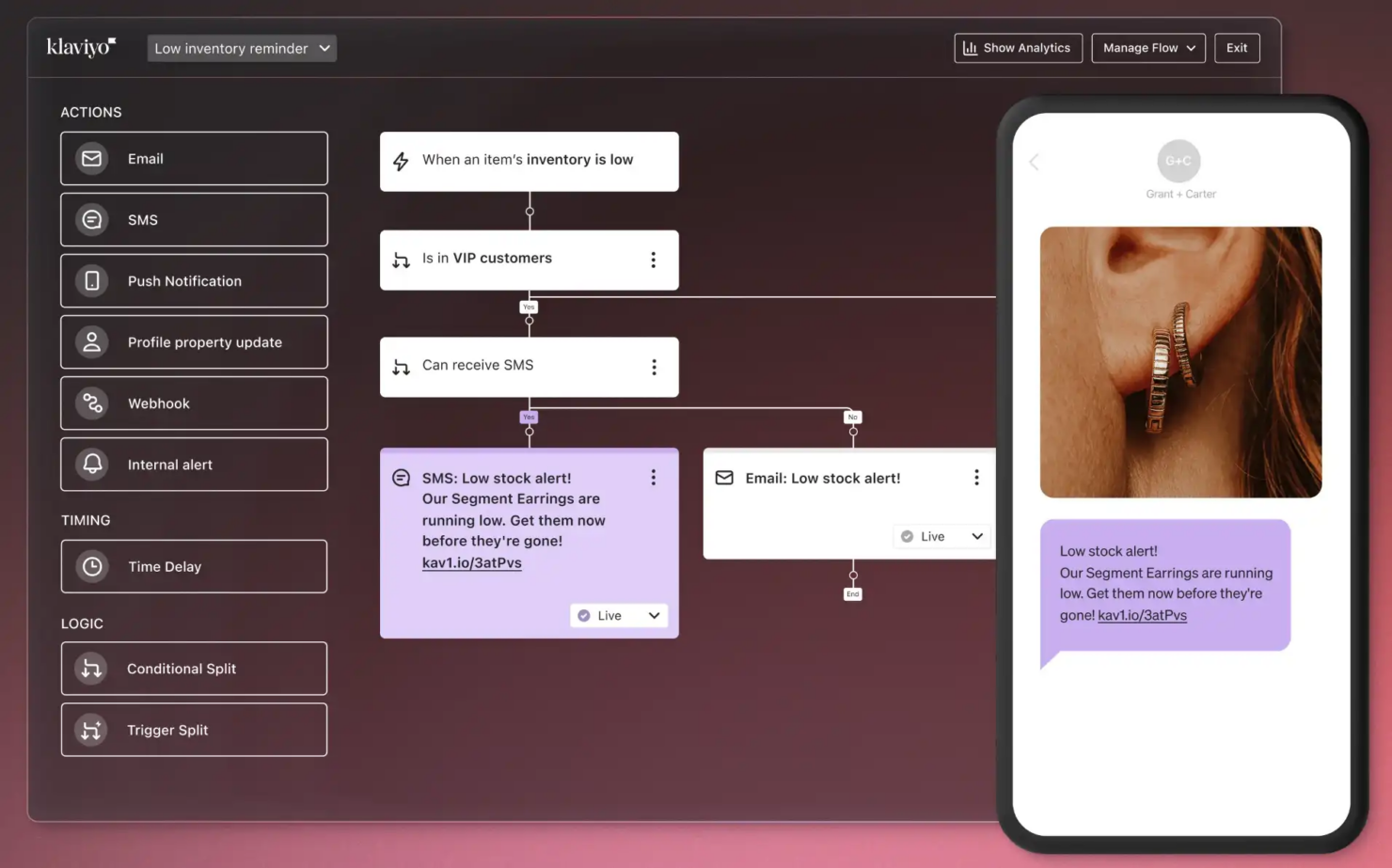 screenshot - Klaviyo Review: Pros, Cons, Features, and Pricing Explained