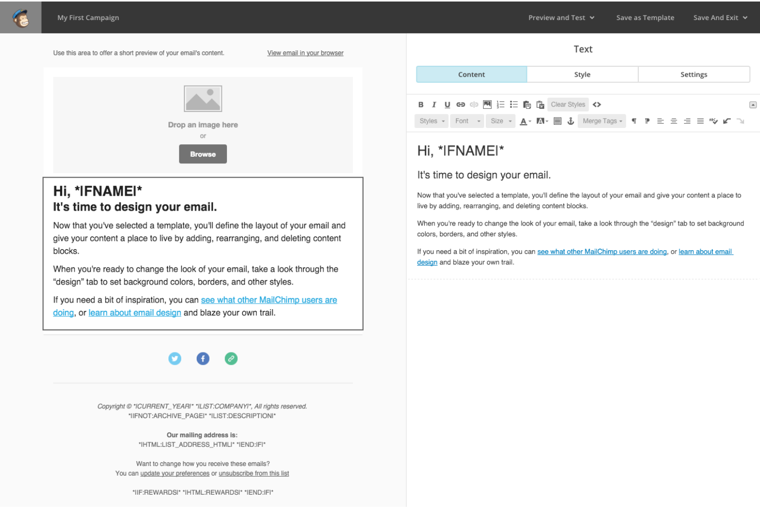 screenshot - Mailchimp Review: Pros, Cons, Features & Pricing