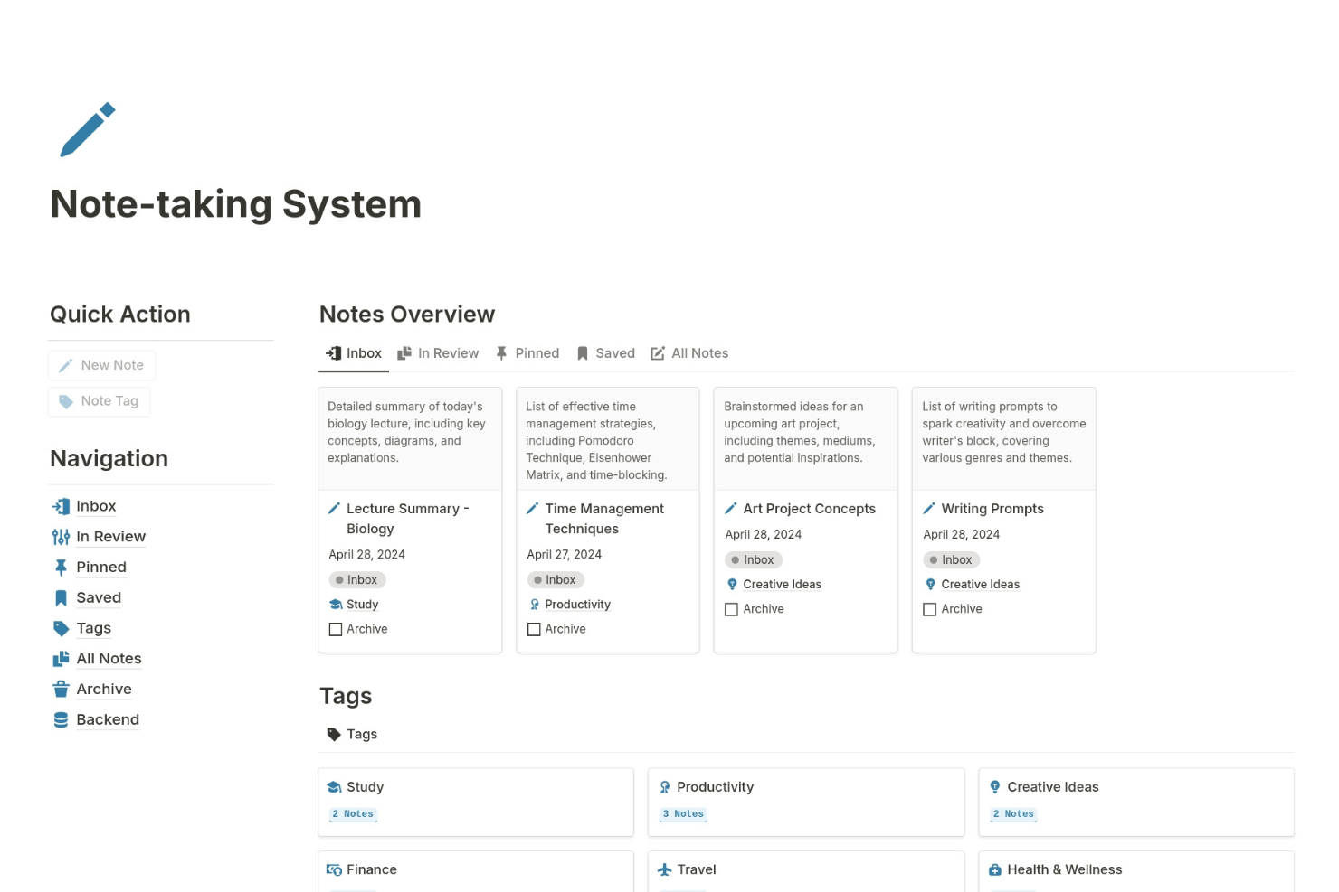 screenshot - Notion Review: Pros, Cons, Features and Pricing
