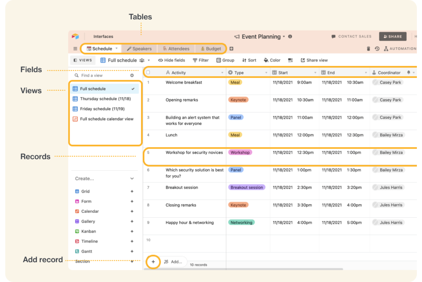 screenshot - Airtable Review: Pros, Cons, Features and Pricing